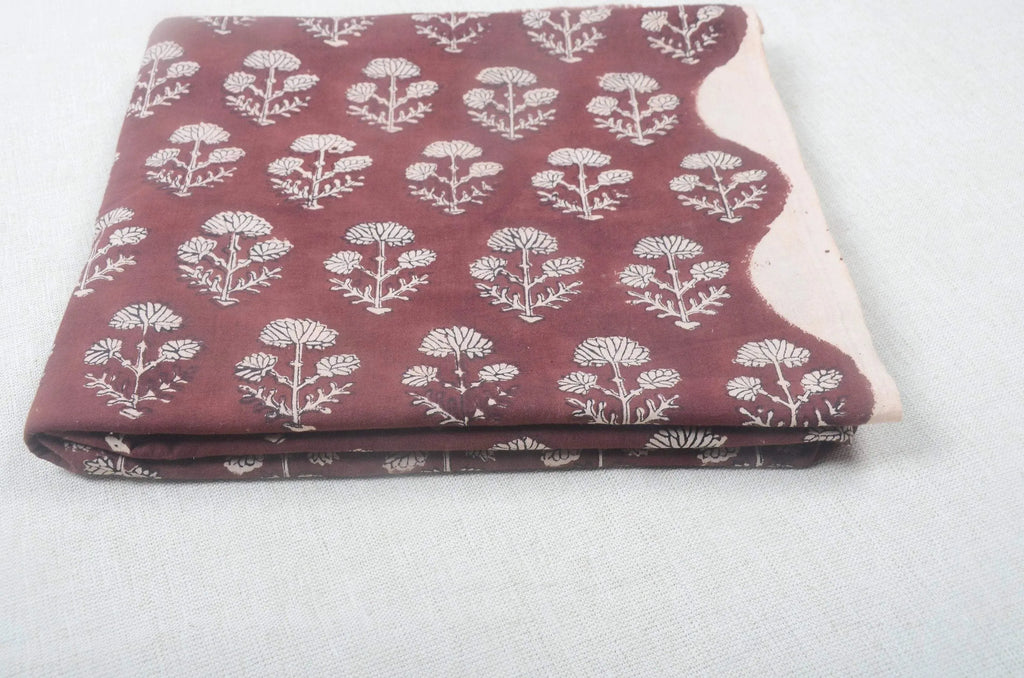 Lunette Hand Block Print Cotton Fabric Cotton Fabric