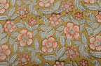 Shelby Hand Block Printed Cotton Fabric Cotton Fabric