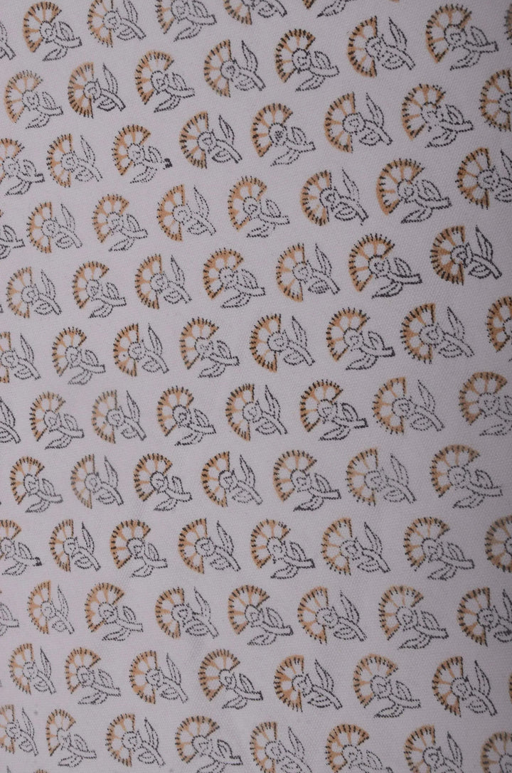 Block Print Cotton Dug Fabric Heavy Cotton Fabric - Maple Village Lane