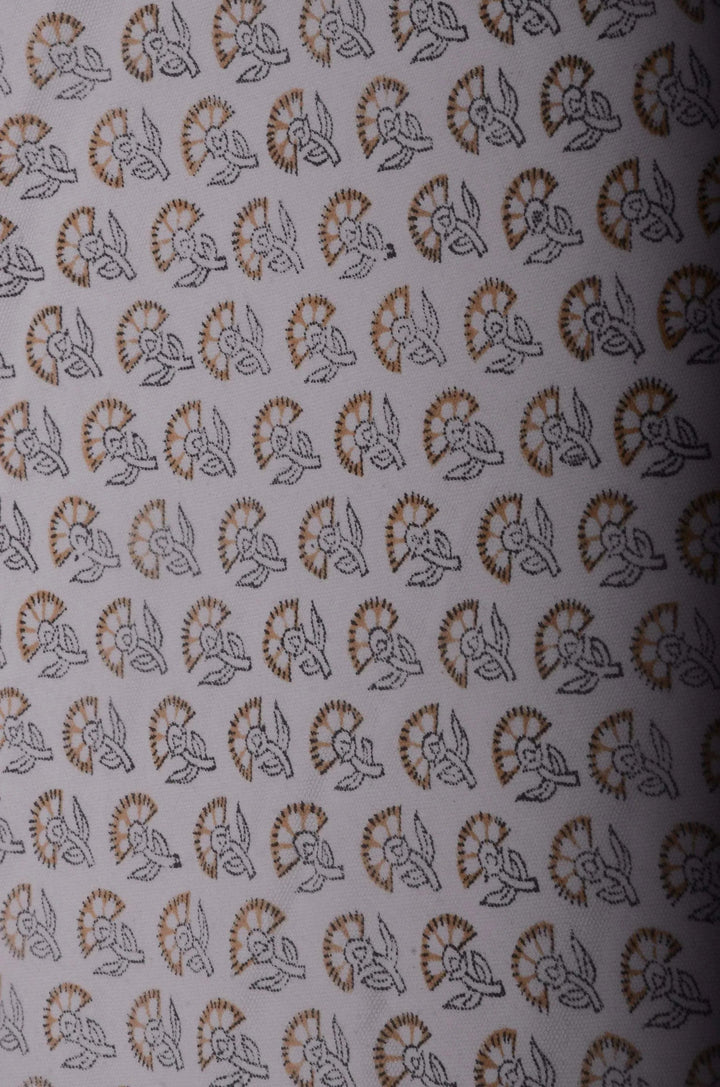 Block Print Cotton Dug Fabric Heavy Cotton Fabric - Maple Village Lane