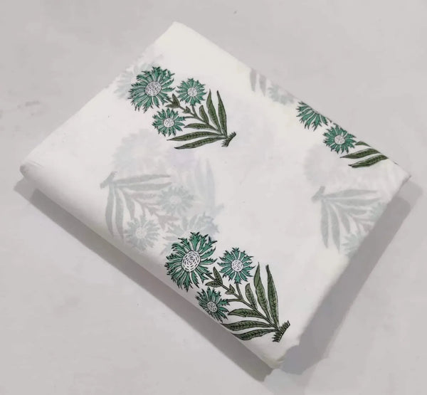 Miraaya Hand Block Cotton Fabric