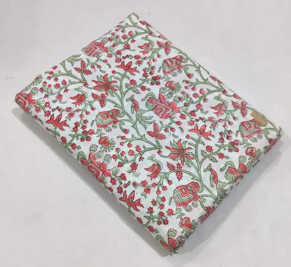 Mavis Hand Block Print Cotton Fabric