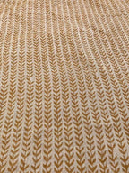 Bree Block Print Linen Linen Fabric