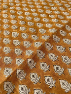 Sansa Handloom Linen Block Print Fabric Linen Fabric