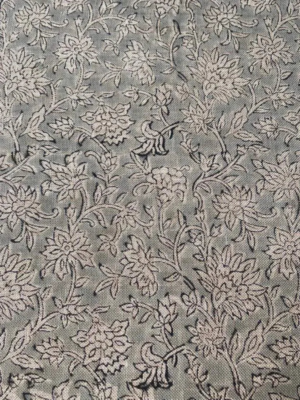 Leocadia Block Print Handloom Linen
