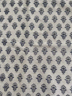 Nitika Block Print Heavy Linen Fabric for Designer Upholstery Linen Fabric