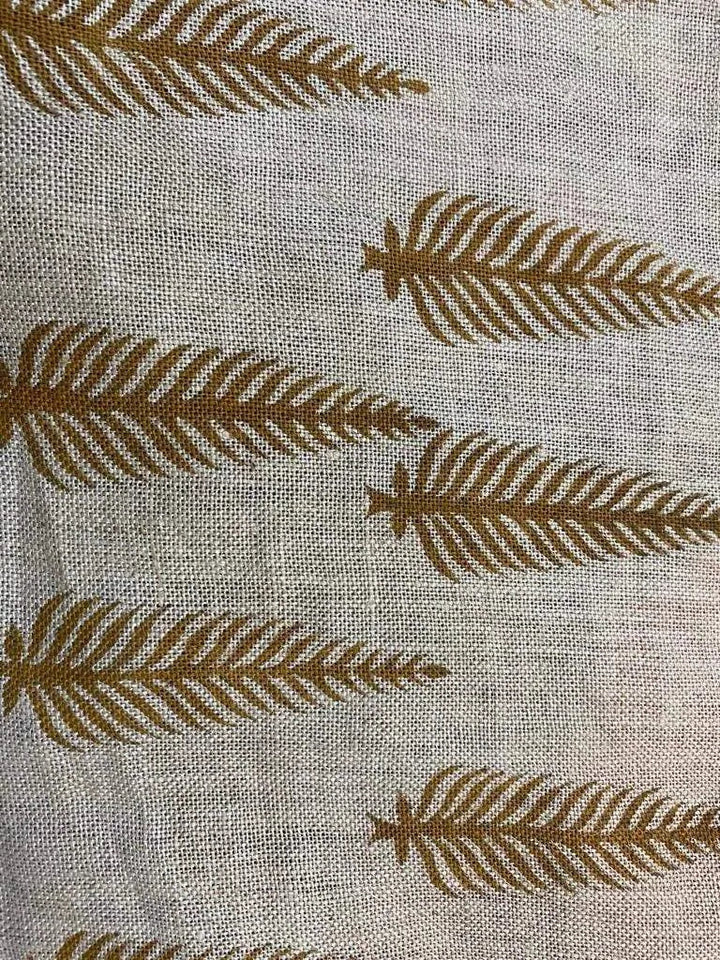 Conner Upholstery Handloom Linen Fabric - Maple Village Lane