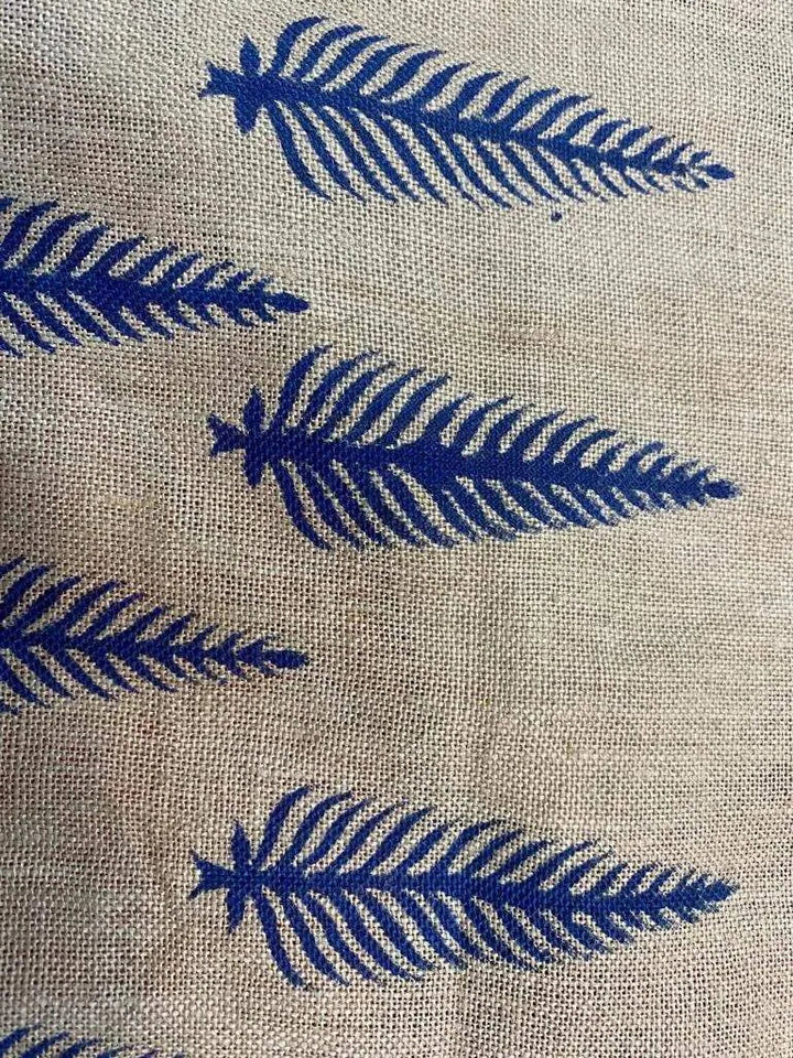 Conner Upholstery Handloom Linen Fabric - Maple Village Lane