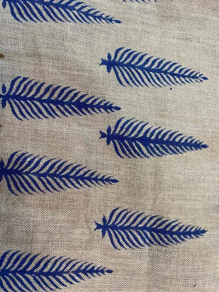 Conner Upholstery Handloom Linen Fabric - Maple Village Lane