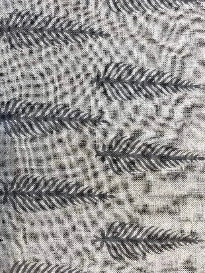 Conner Upholstery Handloom Linen Fabric - Maple Village Lane
