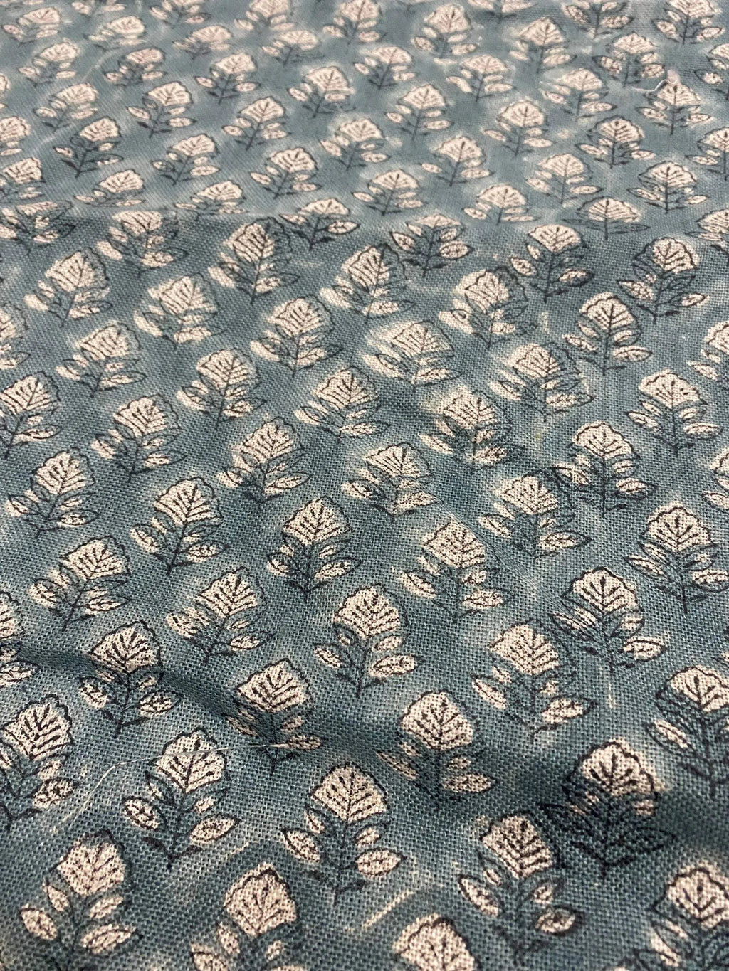 Zay Hand Block Printed Linen Upholstery Fabric Linen Fabric