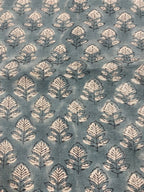 Zay Hand Block Printed Linen Upholstery Fabric Linen Fabric