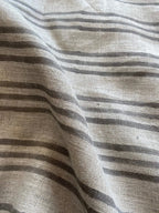 Thelma Hand Block Printed Linen Fabric for Upholstery, Curtains and more Linen Fabric