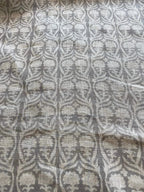 Henderson Floral Block Printed Linen Fabric Linen Fabric