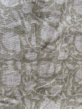 Opal Hand Block Printed Linen Linen Fabric