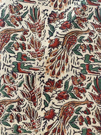 Solene Block Printed Cotton Fabric Cotton Fabric