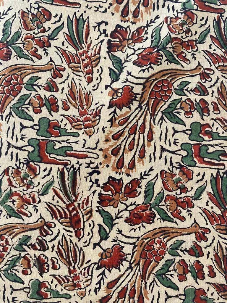 Solene Block Printed Cotton Fabric Cotton Fabric
