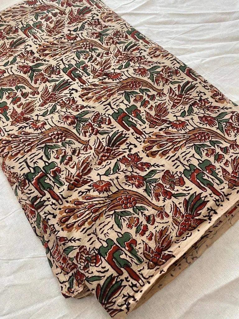 Solene Block Printed Cotton Fabric Cotton Fabric
