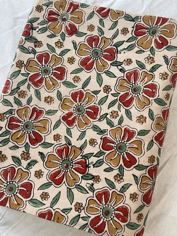 Zephyra Block Print Cotton Fabric
