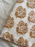 Delphi Block Print Cotton Fabric Cotton Fabric