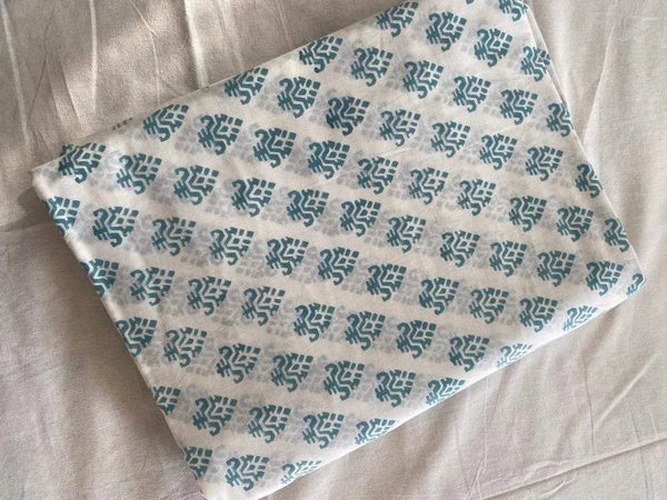 Oriana Block Printed Cotton Fabric