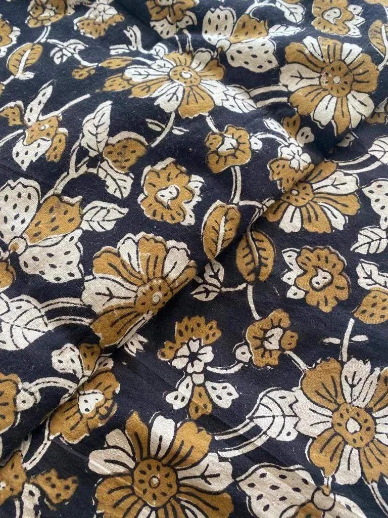 Amira Block Print Cotton Fabric Cotton Fabric