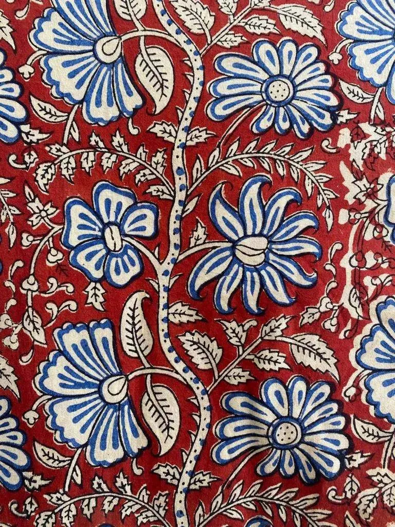 Nahla Cotton Block Print Fabric Cotton Fabric