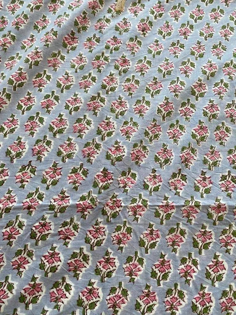 Ila Indian Cotton Block Print Fabric Cotton Fabric