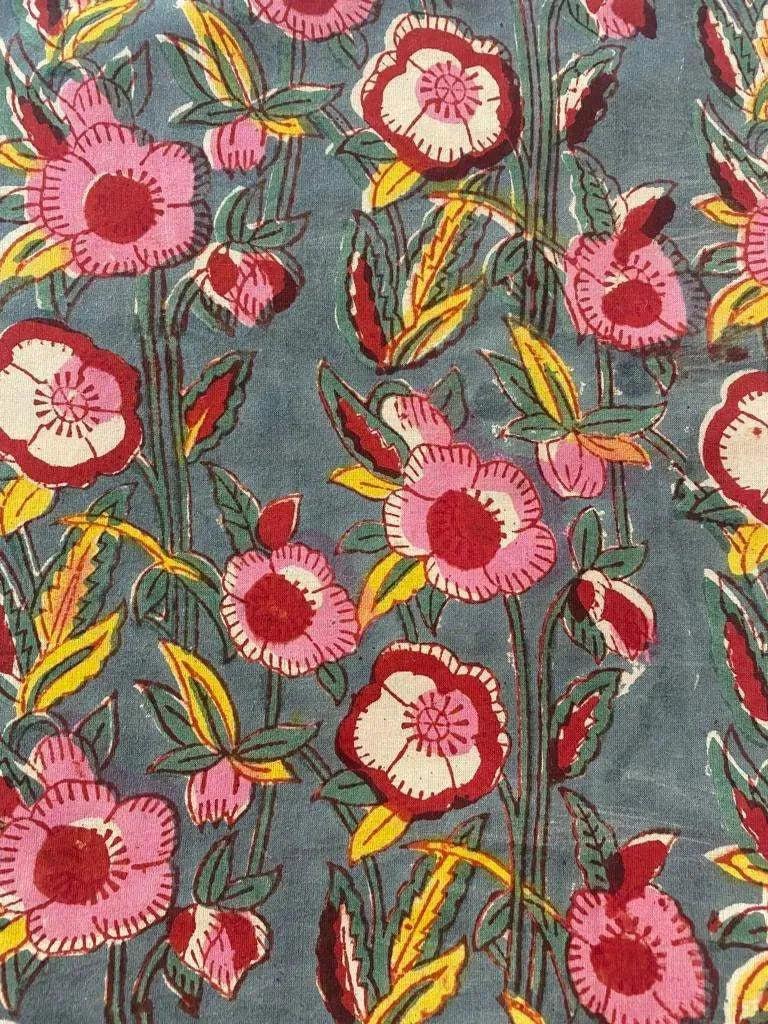Asha Printed Cotton Fabric Cotton Fabric