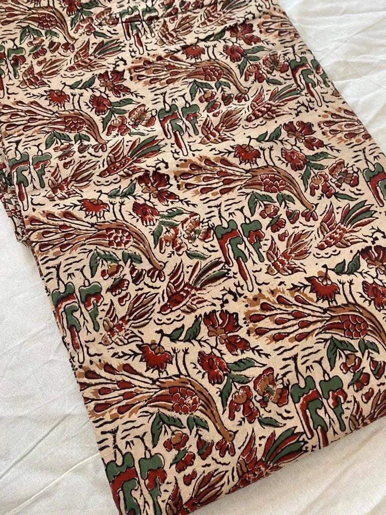 Solene Block Printed Cotton Fabric Cotton Fabric