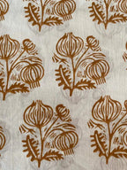 Delphi Block Print Cotton Fabric Cotton Fabric