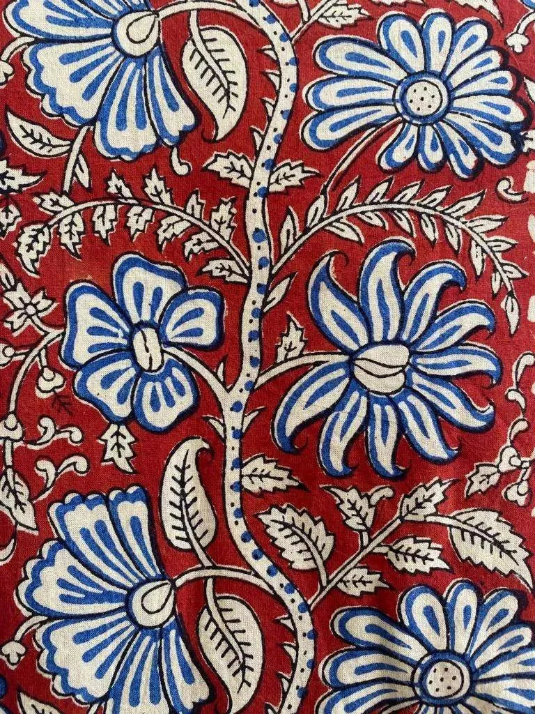 Nahla Cotton Block Print Fabric Cotton Fabric
