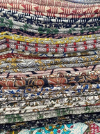 Abbey Block Print Indian Cotton Fabric Cotton Fabric