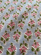 Ila Indian Cotton Block Print Fabric Cotton Fabric