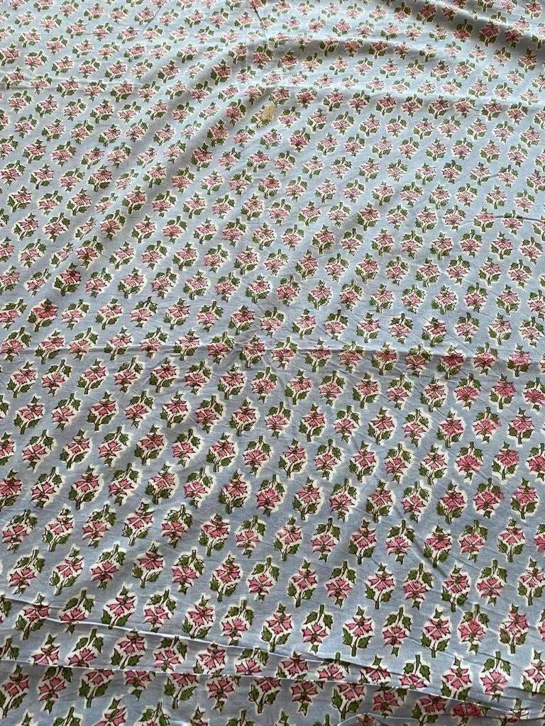 Ila Indian Cotton Block Print Fabric Cotton Fabric