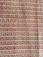 Gwen Hand Block Printed Upholstery Cotton Fabric Cotton Fabric