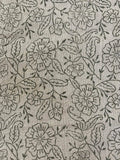 AGIRR Indian Hand Block Print Fabric Linen Fabric