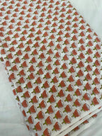Eleni Hand Block Cotton Fabric Cotton Fabric