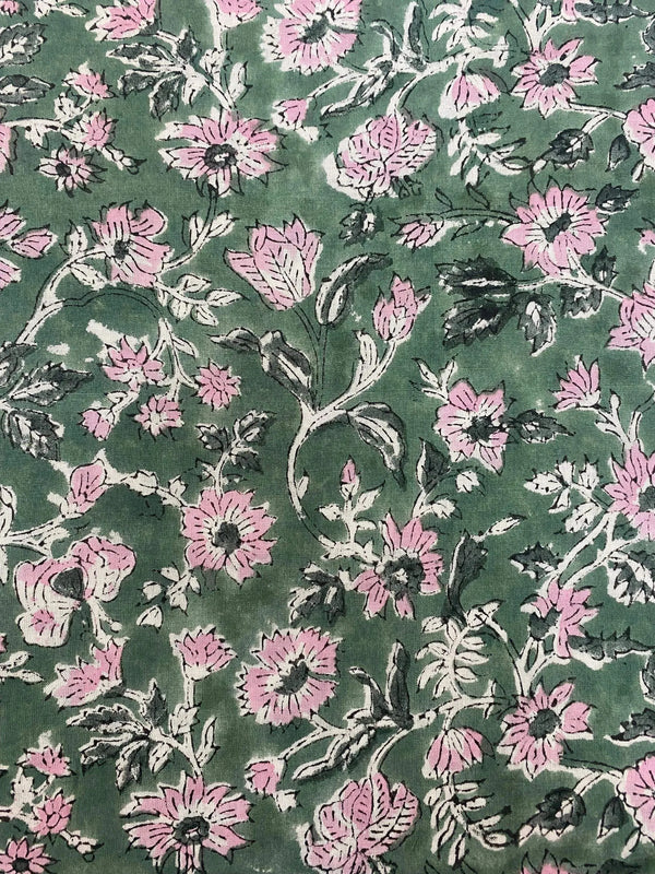 Kaelin Hand Block Cotton Fabric