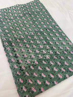 Delina Hand Block Cotton Fabric Cotton Fabric