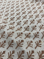 Lena Printed Linen Fabric Linen Fabric