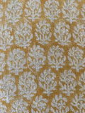 BICHIYA Hand Block Print Designer Linen Fabric For Upholstery Swatch fabric swatch