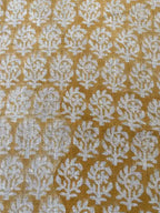 BICHIYA Hand Block Print Designer Linen Fabric For Upholstery Linen Fabric