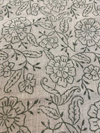 AGIRR Indian Hand Block Print Fabric Linen Fabric