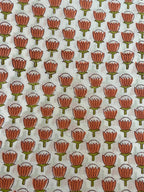 Eleni Hand Block Cotton Fabric Cotton Fabric