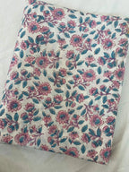 Azalea Cotton Block Print Fabric Cotton Fabric