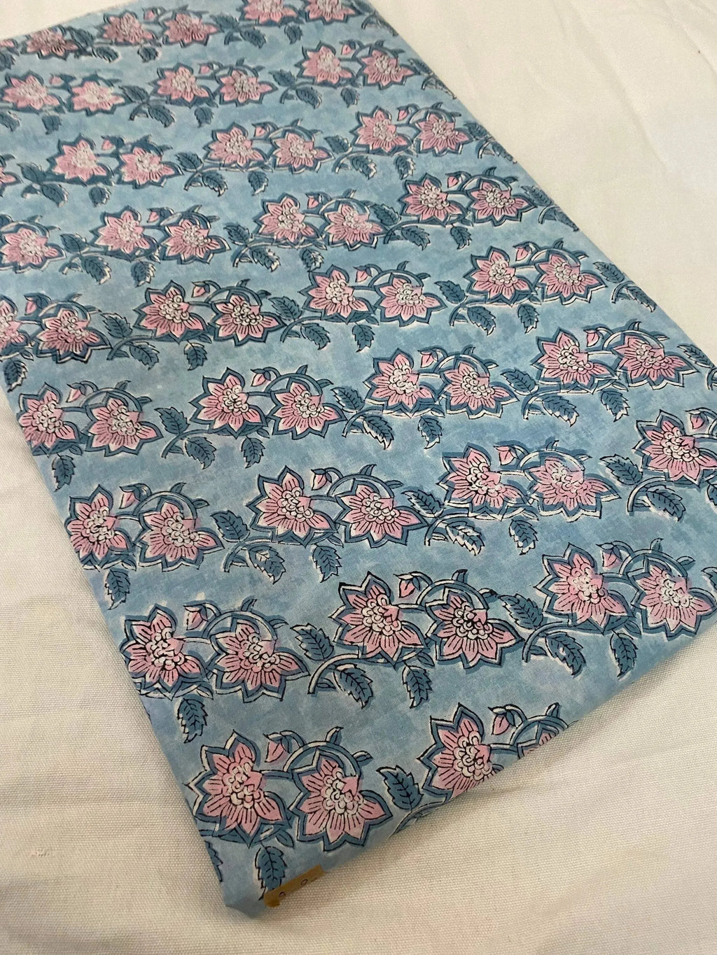 Bria Cotton Block Print Fabric Cotton Fabric