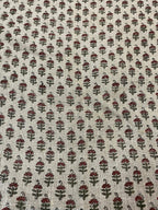 Vibby Hand Block Print Linen Upholstery Fabric Linen Fabric