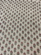 Vibby Hand Block Print Linen Upholstery Fabric Linen Fabric