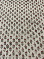 Vibby Hand Block Print Linen Upholstery Fabric Linen Fabric